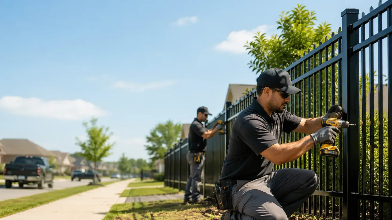 Metal Fence Installation in Davisburg, MI